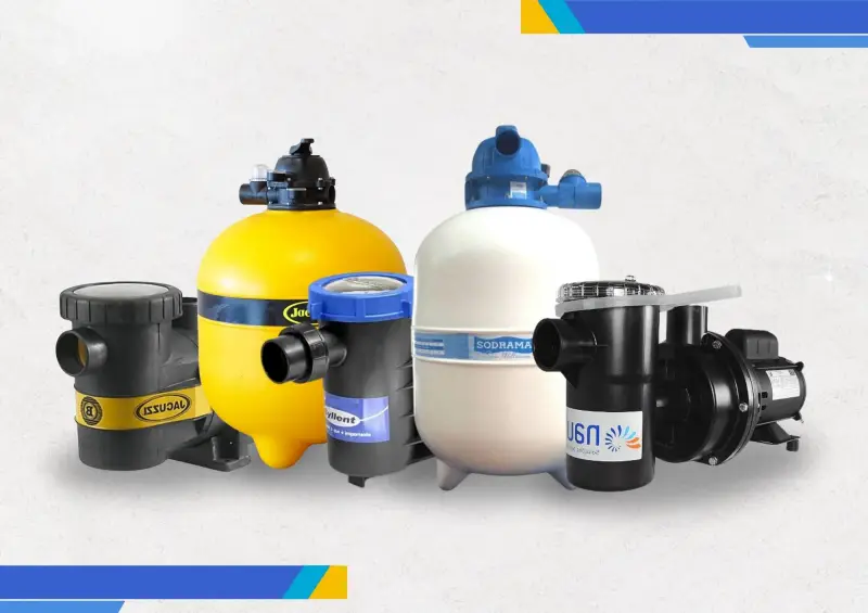 Manutenção em bombas de piscina